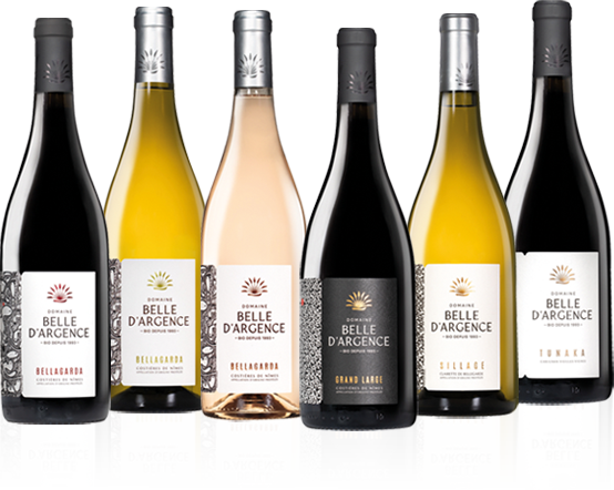 Les six cuvees Belle d'Argence